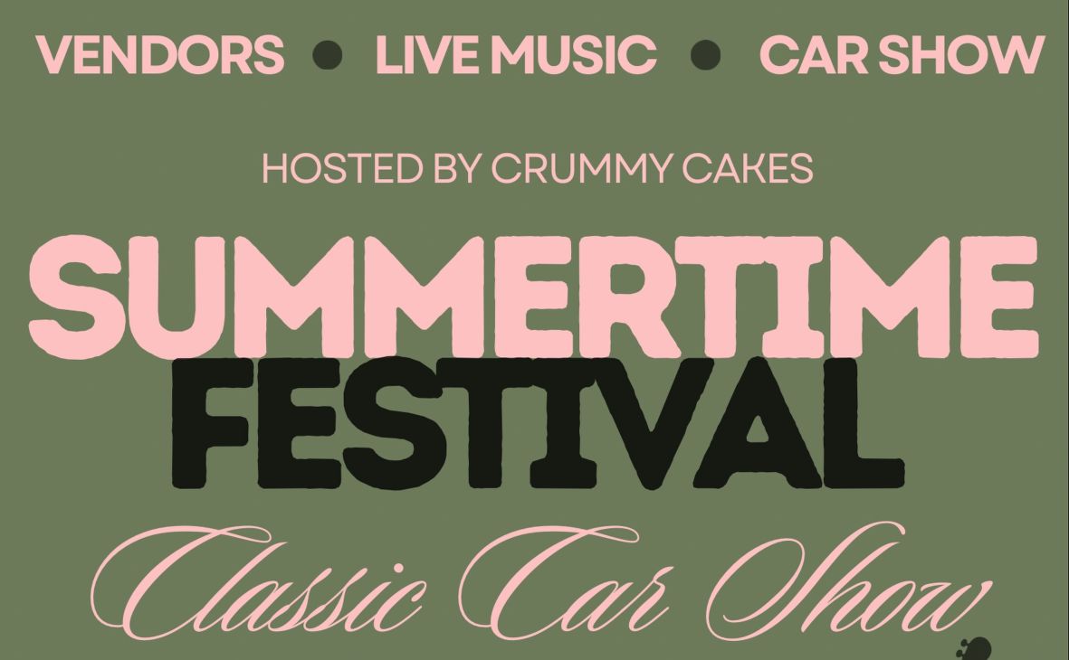 Summertime Festival Car Show partial flyer July 2026